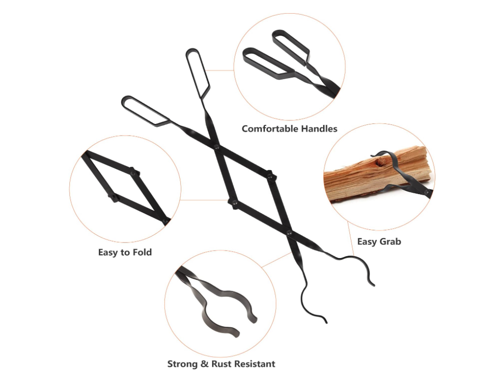 Fireplace Tongs Tool Sets